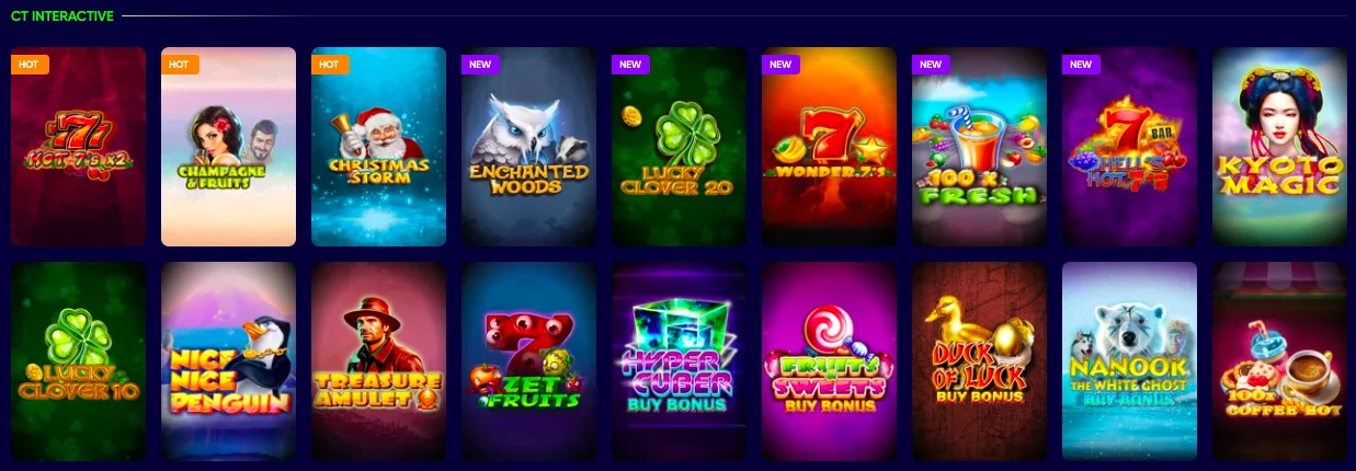 CT Interactive ігри