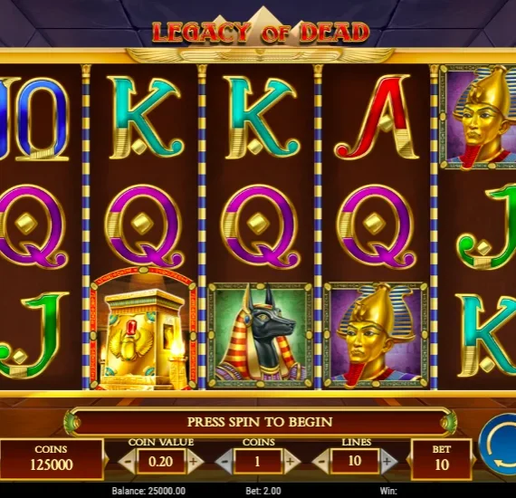 Слот Legacy of Dead