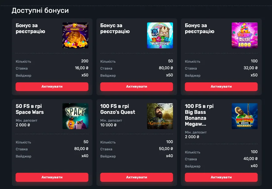 бонуси tuzbet