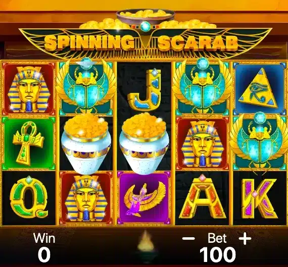 Spinning Scarab